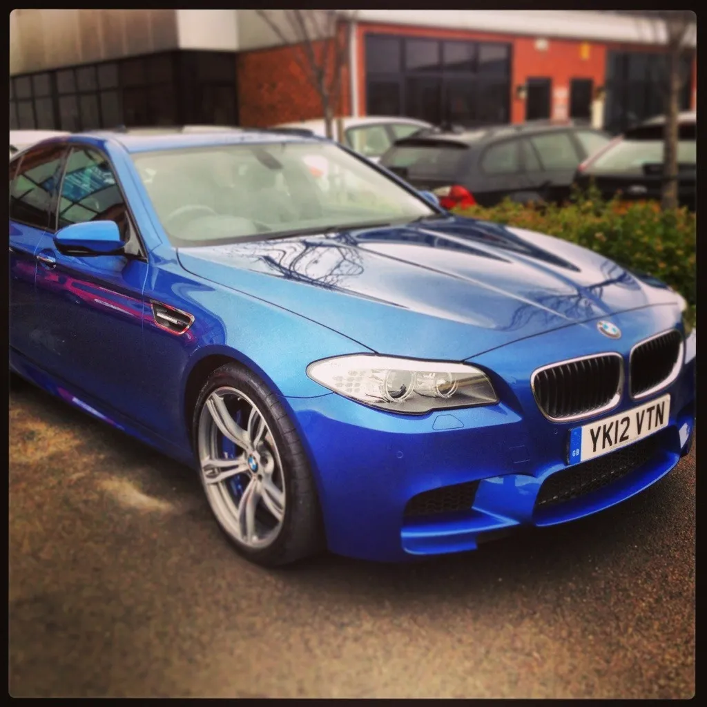2012 BMW M4 in Blue