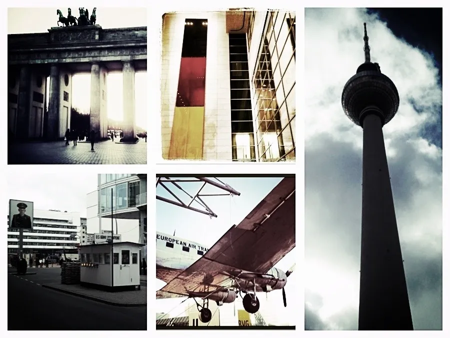 Montage of Berlin Sights
