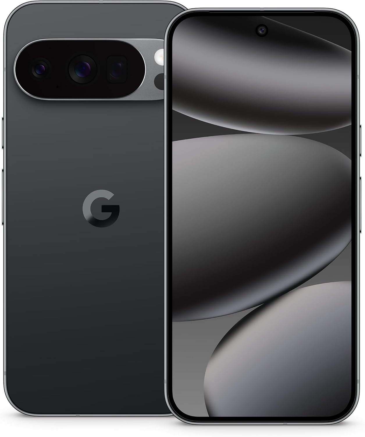 Google Pixel 10 Pro smartphone front and rear