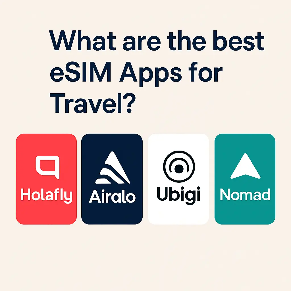 What are the best eSIM Apps for Travel?